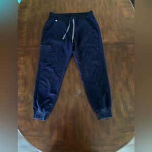 Figs Navy Jogger Scrub Pants